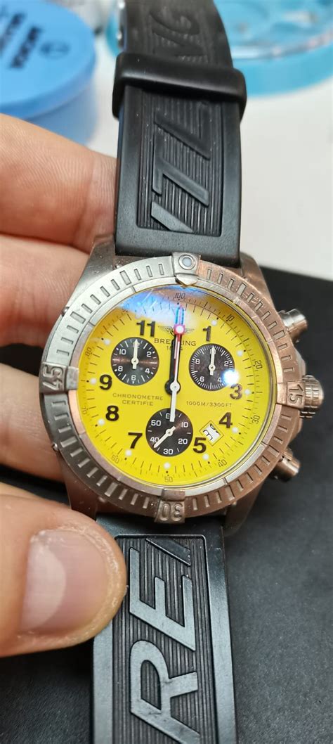 breitling e73360 battery|breitling watch battery removal.